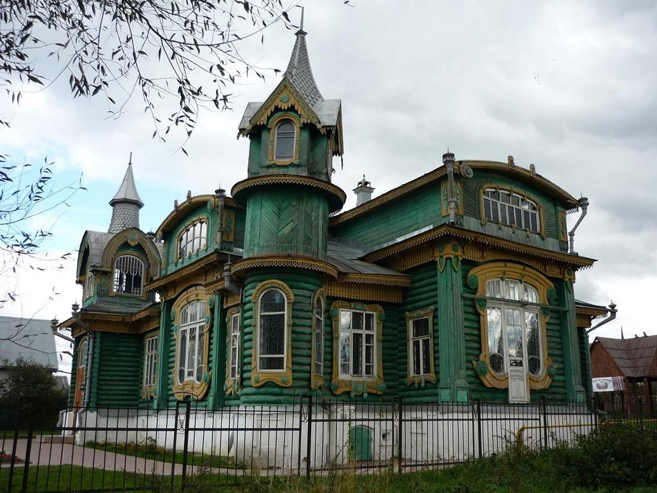 Дом промышленника Шорина, нач. 20 в. Г. Гороховец, Владимир. обл. Фот. А. Гриц