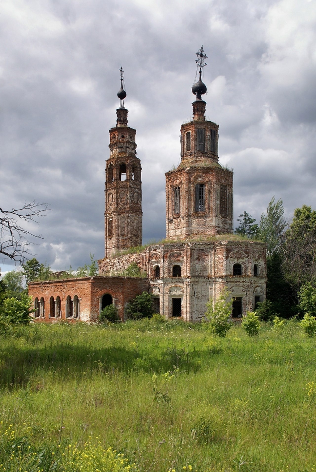 Церковь Благовещения села Коленцы 1752-55. Ряз. обл. Фот. А. Яковлев