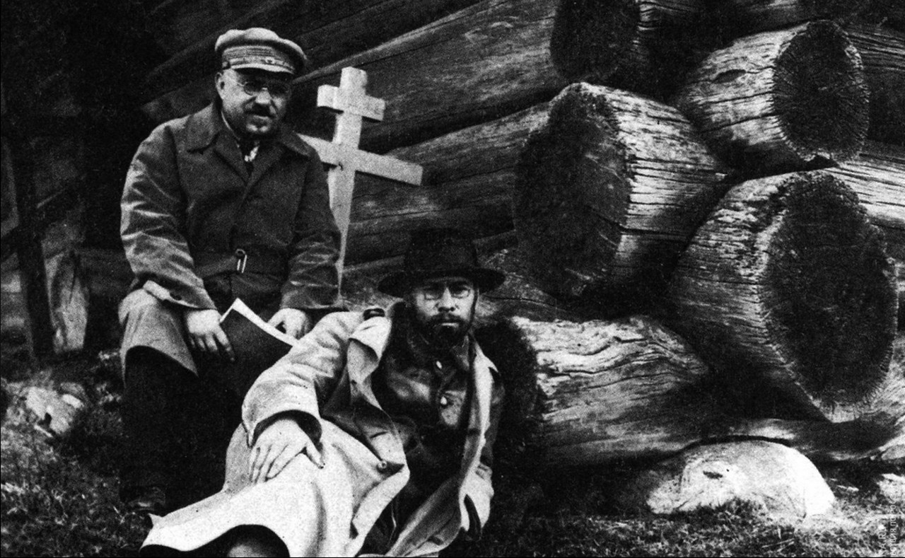 Северная экспедиция, 1920-е годы. Г.О.Чириков и П.Д.Барановский