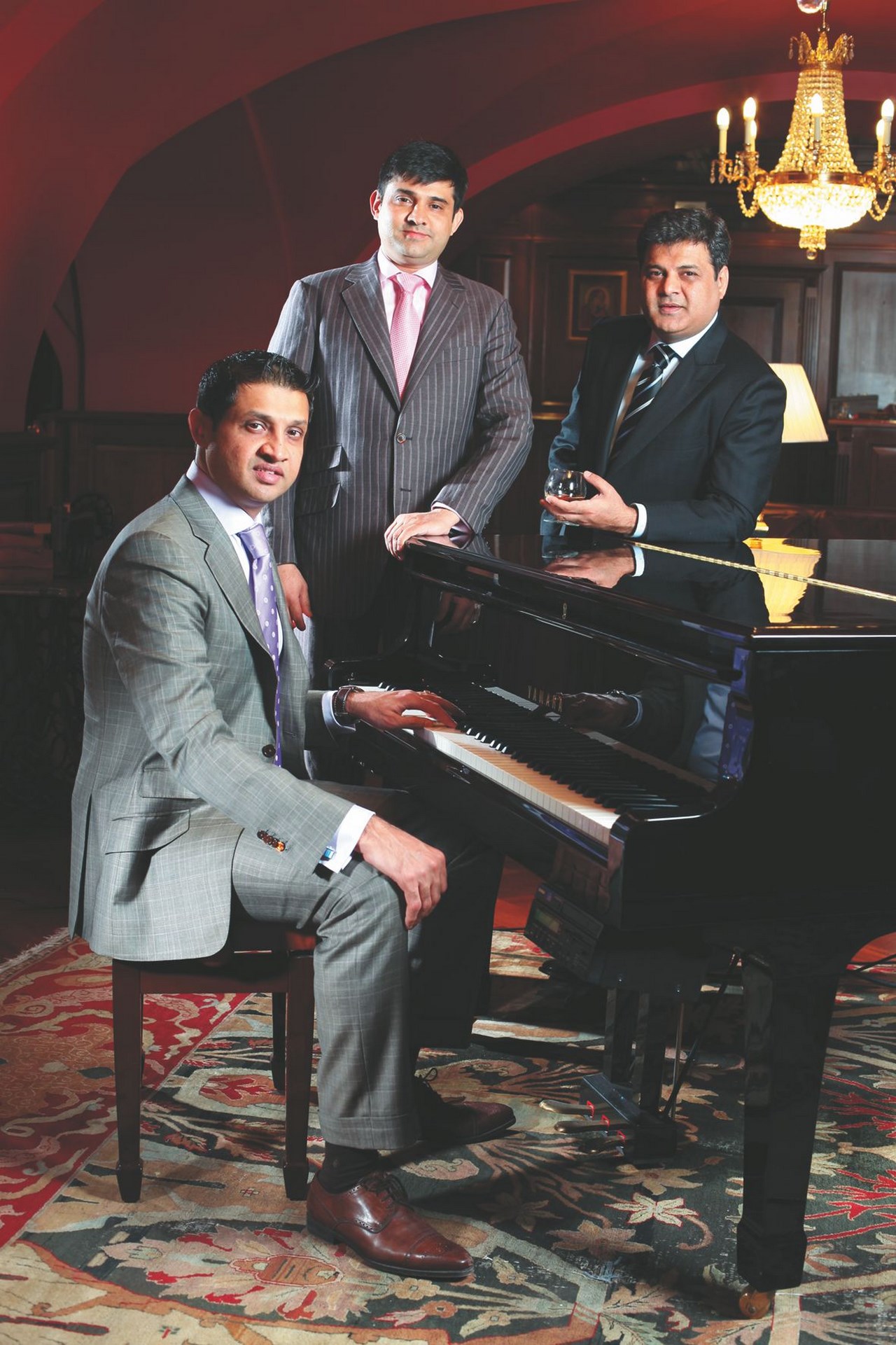 Сэмми Котвани и его братья. Из архива vip-ателье «Императорский портной»