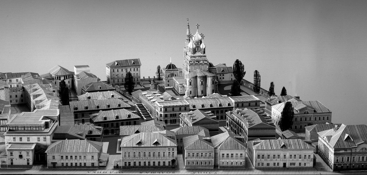 Проект жилого района в Кадашевской слободе. Макет. «Студия Уткина»