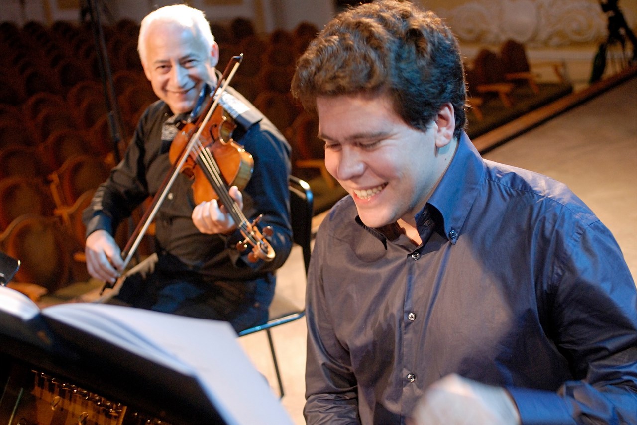 Владимир Спиваков и Денис Мацуев