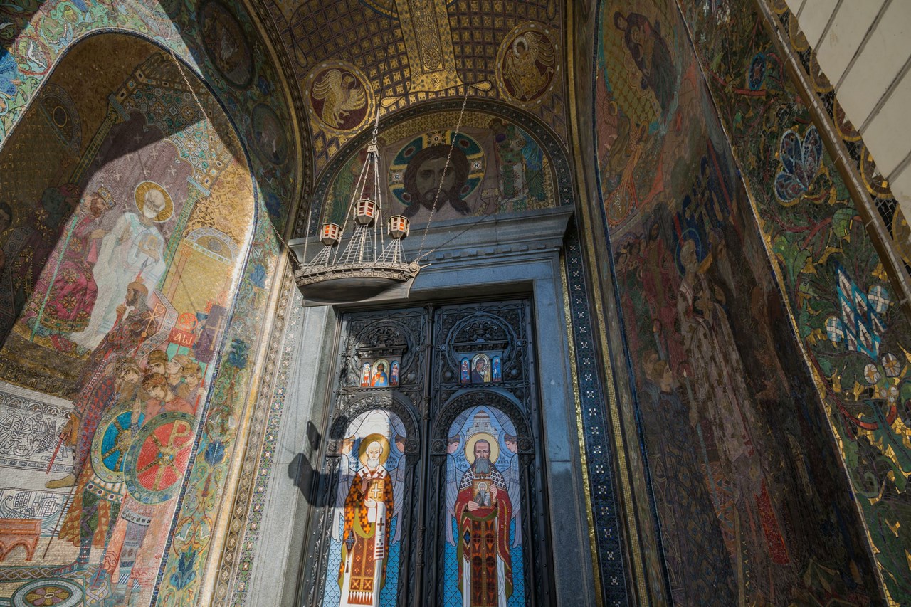 Интерьер Никольского Собора, Якорная площадь, Кронштадт 