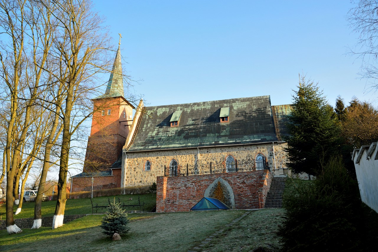 Кирха Юдиттен. В настоящее время Свято-Никольский храм