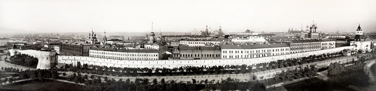 Панорама Китай города. Москва. 1881 год