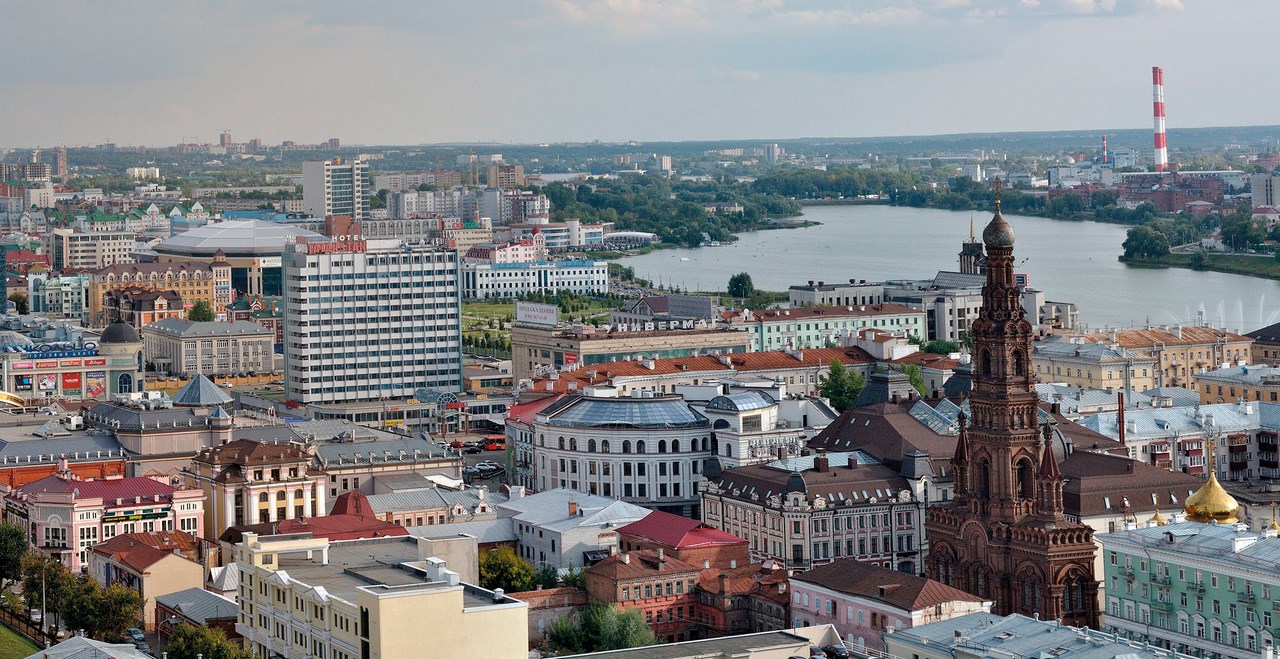 Панорама Казани