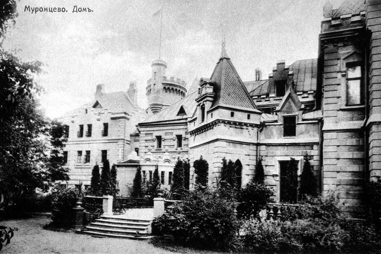 Усадьба Храповицкого «Муромцево» (Владимирская область, Судогда, посёлок Муромцево) 1970-е годы